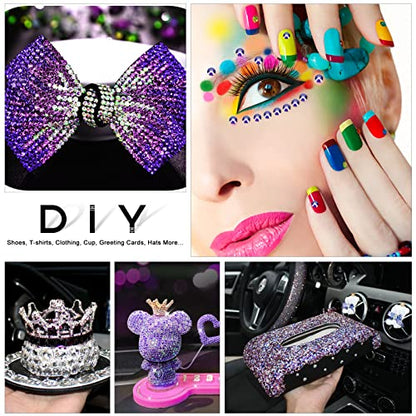 3792pcs Magma Flatback Rhinestones for Bedazzling - color: Magma