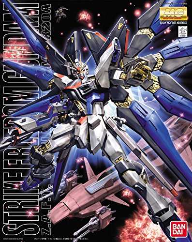 Bandai Hobby Strike Freedom Gundam Seed Destiny Mobile Suit Model Kit (1/100 Scale)
