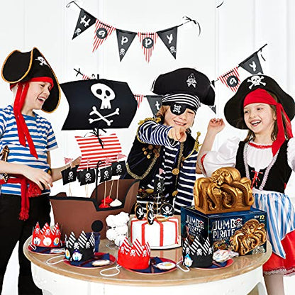 Jumbo Pirate Dig Kit - 12 Treasures, Gems&Coins, Pirate Toys for Kids Gift - style: Jumbo Pirate Dig Kit