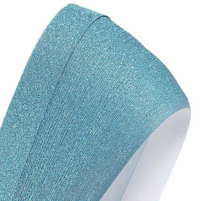 MECCANIXITY 200 Sheets Origami Paper Glitter Stars Papers Sky Blue Fold Paper for Beginner Arts Crafts Projects,0.4 x 8.7 Inch - color: Sky Blue