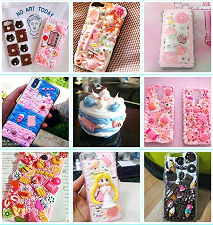 EHOPE Fake Sprinkles 220G Polymer Clay Slices Fake Candy Sprinkle Faux Sprinkles for Nail Art DIY Crafts Cake Phone (28 Styles) - color: 28 Styles
