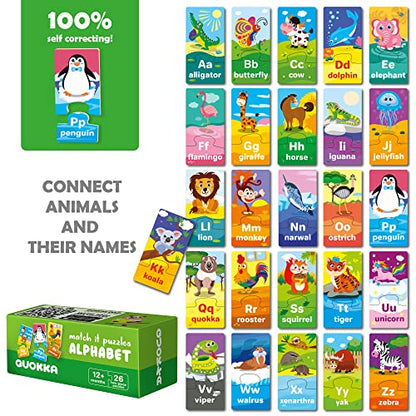 5X Megaset Puzzles for Toddlers 3-5 - Matching Games for Kids Ages 2-4 - color: Matching Games Abc