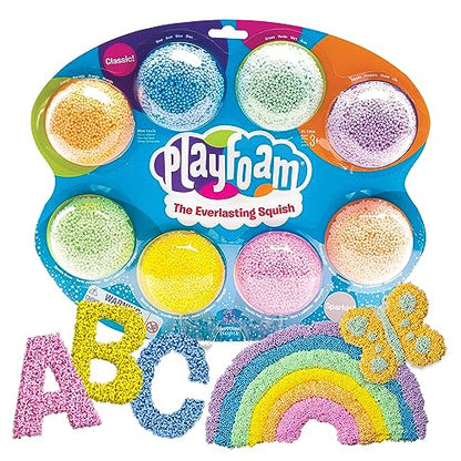 Educational Insights Playfoam 8-Pack: Classic & Sparkle