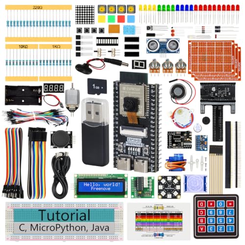 Freenove ESP32 Kit ESP32-S3 Camera Board Ultimate Starter Kit