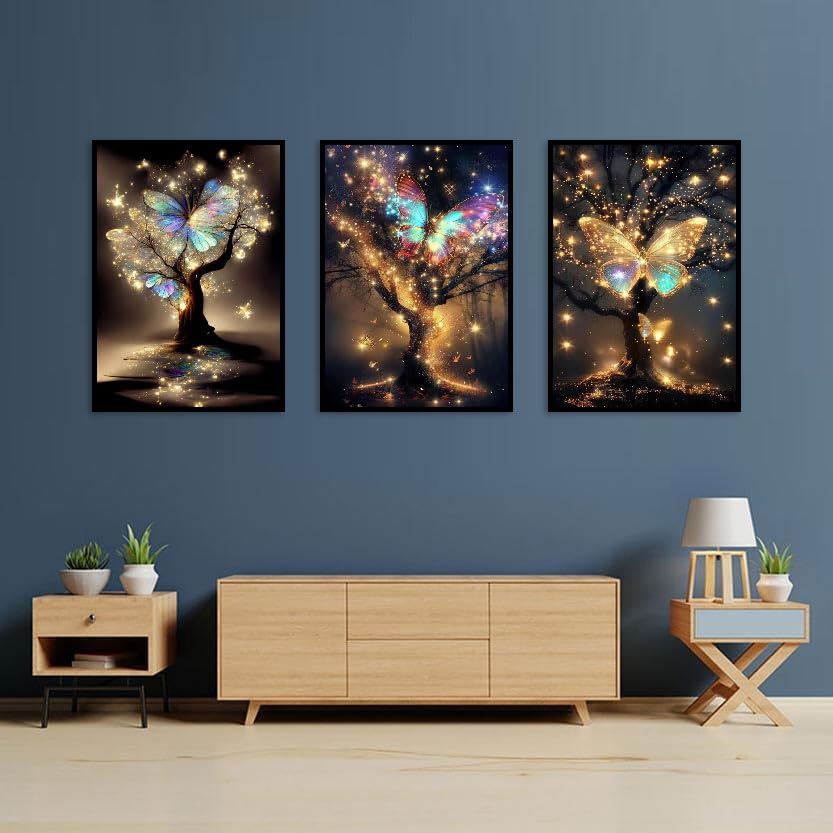 WUDWL 3 Pack Diamond Art Kits for Adults Diamond Painting Kits for Aduls - color: Q-055
