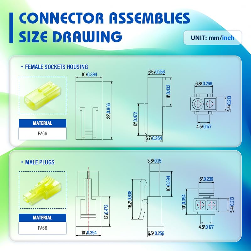CQRobot JST EL 4.5mm Pitch 2-Pin Electronic Computer Connector Adapter - size: 2P, style: EL