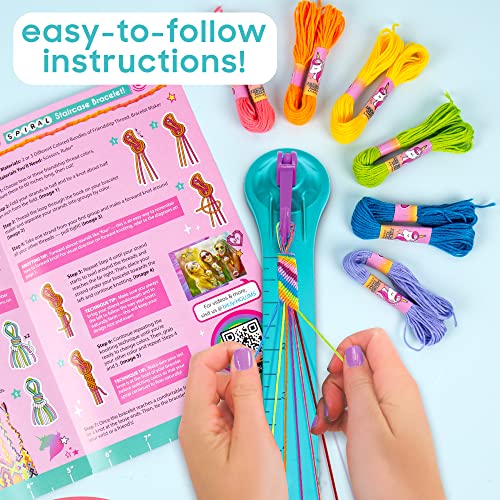 Just My Style On-The-Go Jewelry Studio – Bracelet-Making Travel Kit – DIY Bead & Braid Set for Kids Ages 6+ - style: On-The-Go