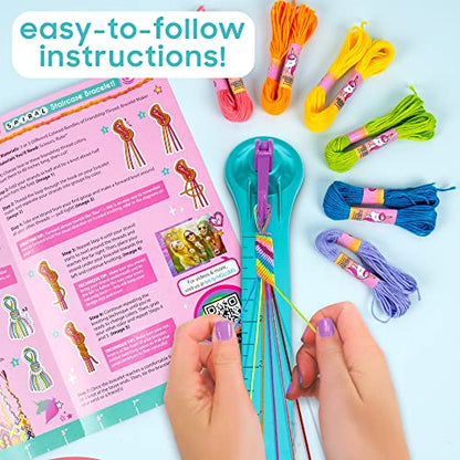 Just My Style On-The-Go Jewelry Studio – Bracelet-Making Travel Kit – DIY Bead & Braid Set for Kids Ages 6+ - style: On-The-Go