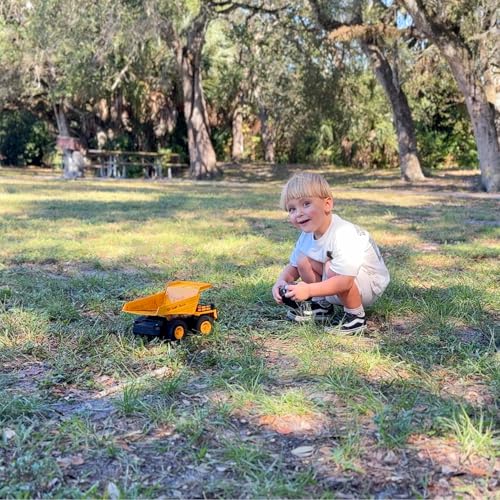 12.2" Remote Control Dump Truck Toy for Kids, RC Construction Vehicle Toy - style: Dump Truck[2026 Upgrade]