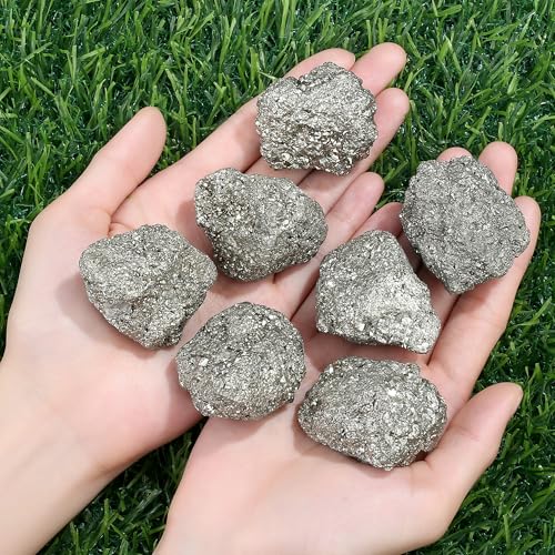 ZHIYUXI Pyrite Crystal Pyrite Stone Raw Crystals Natural Rocks Gem Stones - color: B# Pyrite Crystal