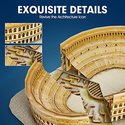 CubicFun 3D Puzzle for Kids - National Geographic Italy Rome Colosseum - color: Rome Colosseum