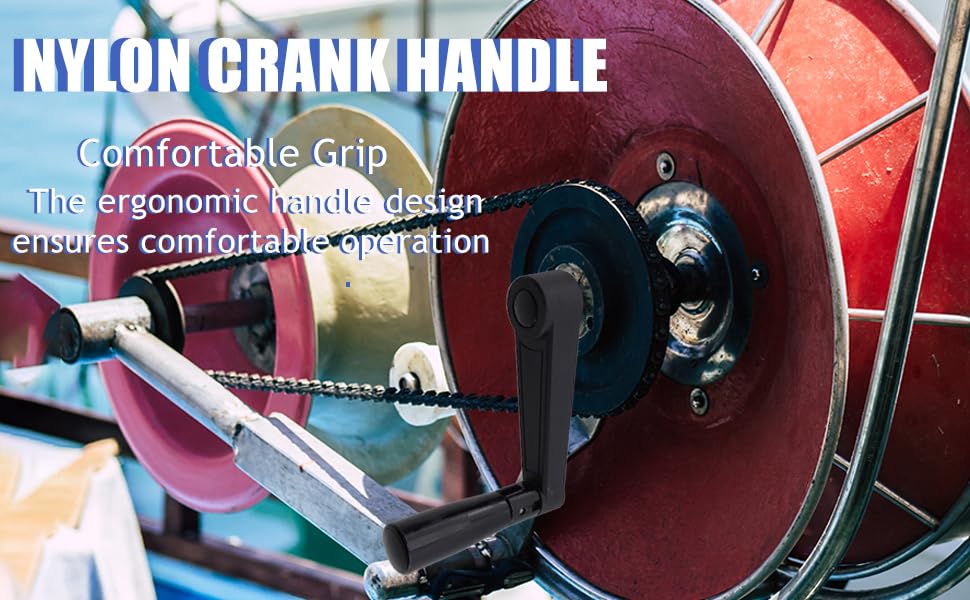 4.1-Inch Length Foldable Crank Handle for Industrial Machine Tools - style: HD-10mm/1 Pcs