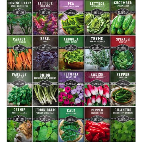 Hydroponic & Indoor Garden Seed Kit – Survival Garden Seeds