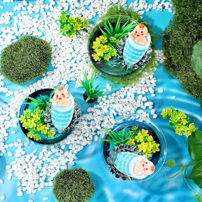 WinnerWhy 24 Set Baby Moses Bible Felt Craft Kits Pesach Seder Decorations Passover Gifts Pesach Sunday School Activity