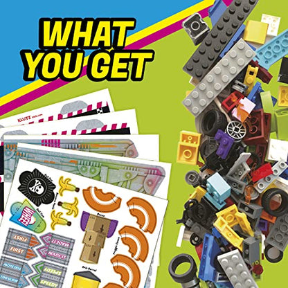 KLUTZ Lego Race Cars STEM Activity Kit, Small