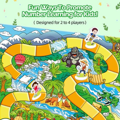 Fraction Board Game for Kids,Fraction Manipulatives for Grade 3rd-6th