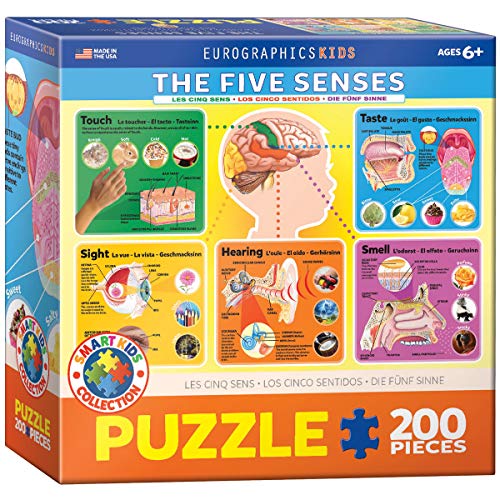 EuroGraphics Five Senses Jigsaw Puzzle (200-Piece) - size: 200 Piece Puzzle, style: EuroGraphics Five Senses Jigsaw Puzzle (200-Piece)