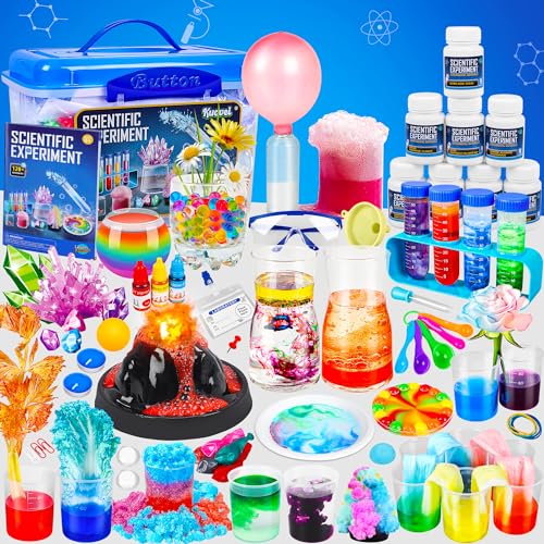 Science Kit for Kids,120 Science Lab Experiments,Scientist Role Play - style: Science kit with 120 experiments