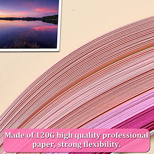 Zorfeter Multi-Color Quilling Paper Strips Kits, 3mm Width, 15" Length - size: Paper Width: 3mm