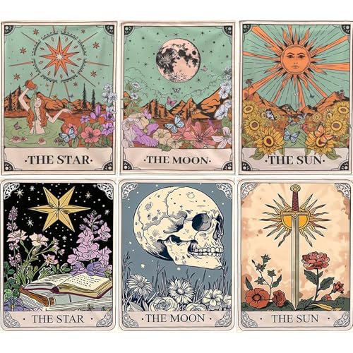 WUDWL 6 Pack Diamond Art Kits for Adults Diamond Painting Kits for Aduls - color: DP01394