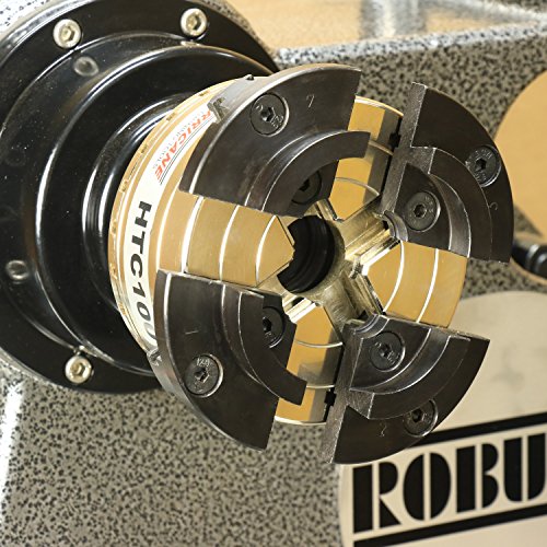 Hurricane Turning Tools, HTC100, 4" Four Jaw Woodturning Chuck Kit, with 1 "x 8 TPI Insert and Dovetail Jaws, for Wood Lathes