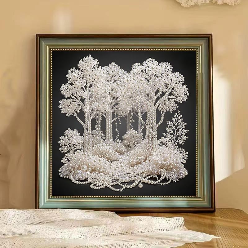 Tree Of Life Pearl Diamond Art Kits For Adults,DIY Dimond Art Paintings Kit - color: GM8882