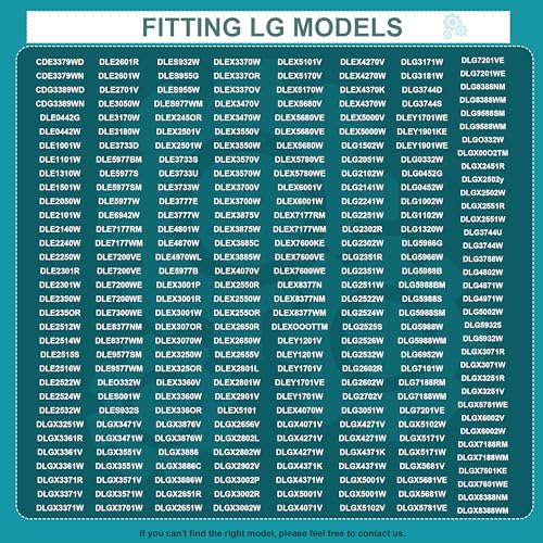 Upgraded Dryer Repair Kit Compatible with LG Kenmore Dryers Includes 4581EL2002C Dryer Drum Roller 4400EL2001A Dryer Belt 4561EL3002A Idler Pulley & Spring Replace 4400EL2001F 4581EL3001E 4581EL2002A
