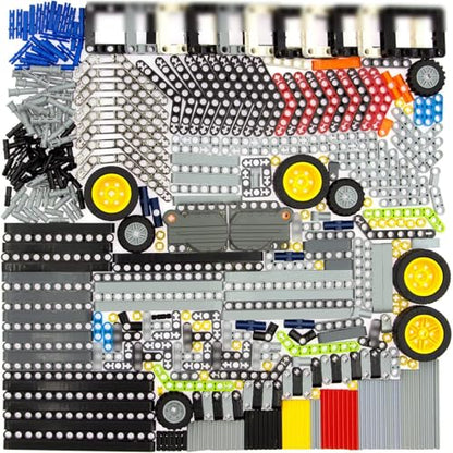 TEESE 415PCS Technic Parts Vehicle Construction Replacement Kit for MOC EV3