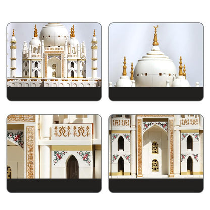 Taj Mahal Building Block Set, 1,113 Pieces, India's Monument of Love - style: Taj Mahal