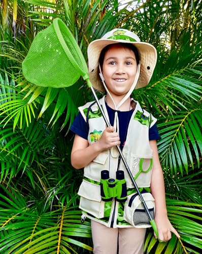 Kidz@Play Complete Green Safari Bug Hunting Kit - color: Green