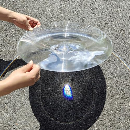 Six Seasons 2-Pack Large Fresnel Lens, 300mm(11.81"), 360mm(14.17") PMMA for Senior Magnifying, Solar Heating & Optical Science Kits - size: Focal length 360mm