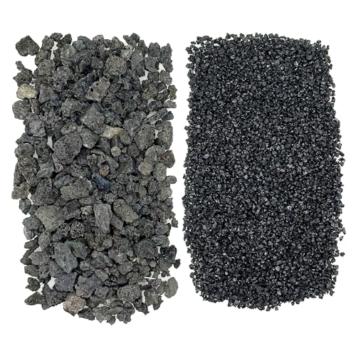 Miniature Rock Basing Kit Miniature Rock Landscape Rocks DIY Terrain Model Kit Basing Kit for Terrain Scenery Landscape Model Railroad Sand Table Material, Black - color: Black