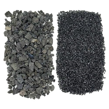 Miniature Rock Basing Kit Miniature Rock Landscape Rocks DIY Terrain Model Kit Basing Kit for Terrain Scenery Landscape Model Railroad Sand Table Material, Black - color: Black