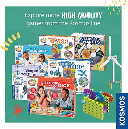 Thames & Kosmos Kids First Automobile Engineer Kit | STEM | 32 Page Full-Color Illustrated Storybook | Ages 3+ | Preschoolers & Kindergartners | Develop Fine Motor Skills | Parents’ Choice Gold Award