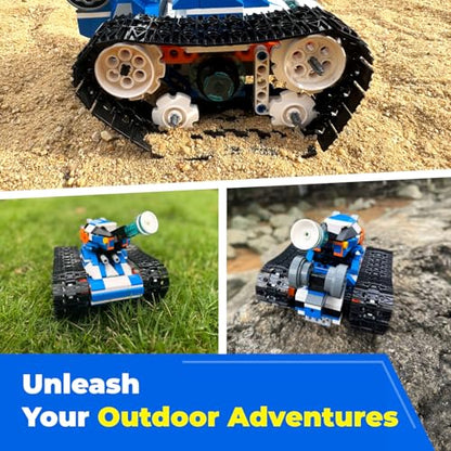 Apitor Robot J 6-in-1 Programmable STEM Learning Toy and Robot B 8-in-1 Electronic STEM Kits
