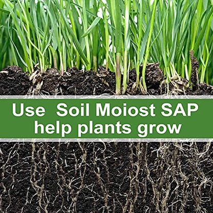 Soil Moist SAP Garden and Lawn Soil Treatment for Improved Water Retention Keep Plant Root Zone Moisture (5)