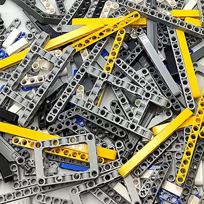ZHX Technical Beam Set 266 Pieces - Chassis Frame Liftarm Beam Parts Piece Axles Connector for Technic Car STEM Engineering Building Brick Compatible with Major Brand Toys - style: Beam
