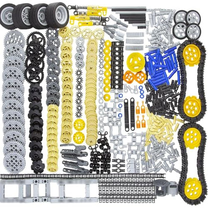 TEESE 847PCS Technic Pieces Replacement Kit for MOC STEM EV3 Car Project
