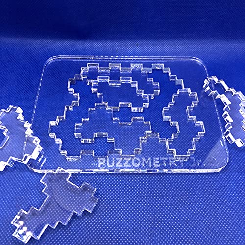 Puzzles (Puzzometry Jr2) - Puzzometry: The Hardest Puzzle You'll Never Solve. Brainteaser, Logic Puzzle, Brain Teaser. Try All Seven Varieties of Puzzometry! - style: Puzzometry Jr2