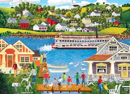 MasterPieces Sweet Summer Memories Jigsaw Puzzle - 500 Piece EZ Grip, Summer Theme - Adult - style: Sweet Summer Memories