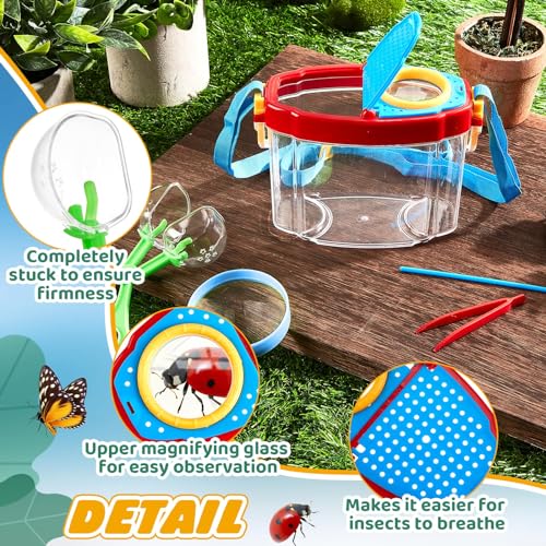 36 Pcs Bug Catcher for Kids, Outdoor Insect Explorer Kit, Blue - color: Blue