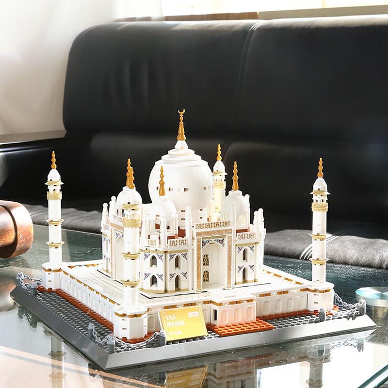 Taj Mahal Building Block Set, 1,113 Pieces, India's Monument of Love - style: Taj Mahal