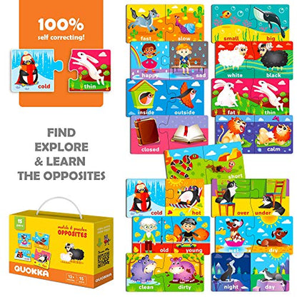 5X Megaset Puzzles for Toddlers 3-5 - Matching Games for Kids Ages 2-4 - color: Matching Games Abc