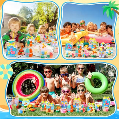 Capoda 18 Sets Summer Air Dry Clay Kits for Kids Back to School Gifts Bulk - style: Summer
