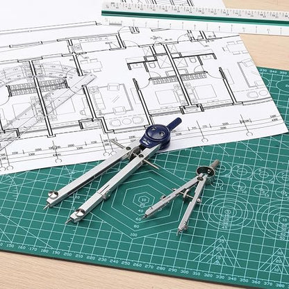 Mr. Pen- Professional Geometry Set, 7 pcs - style: 7 pcs Geometry Tool Set