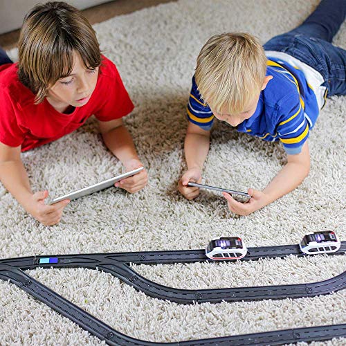 Smart Train Starter Set: Award-Winning Robot Toy Train; App-Based + Screen-Free Drive Modes; 3 Free Apps for Playing and Learning; Programmable with Color Tiles, Scratch & Python; for Ages 3+