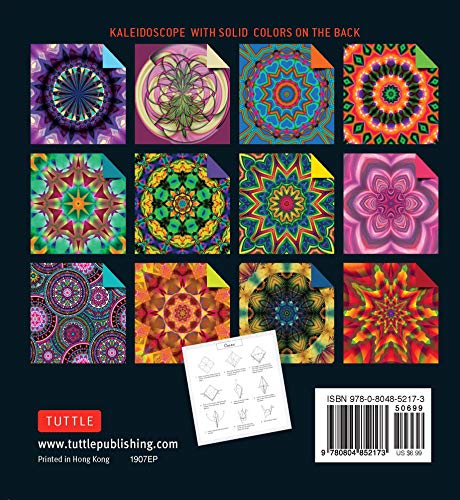 Origami Paper 100 sheets Kaleidoscope 6" (15 cm): Tuttle Origami Paper: Double-Sided Origami Sheets Printed with 12 Different Patterns: Instructions for 6 Projects Included