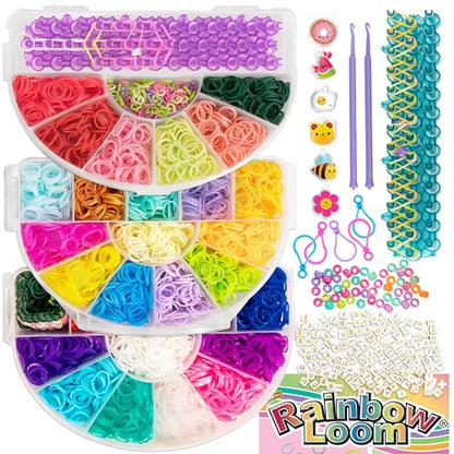 Rainbow Loom Mighty Rainbow Case - 6,000 Rubber Bands & 2 Mighty Looms