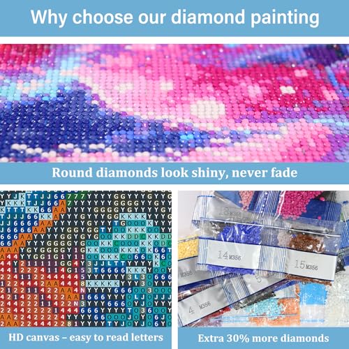 Skull Diamond Art Kits for Adults, Skeleton Diamond Painting Kits 12x16 in - color: Style 5