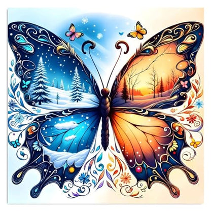 HITO Butterfly Diamond Painting Kits for Adults Butterfly Diamond Art Kits - color: G9592